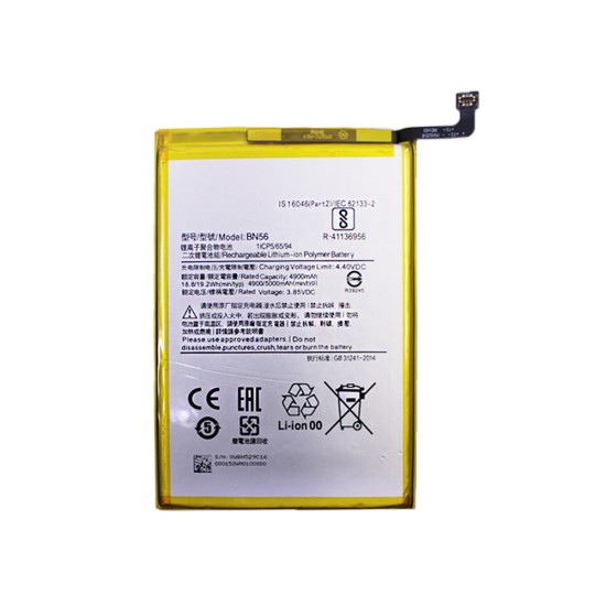 Bateria BN56 para Xiaomi Redmi 9A/Redmi 9C 5000mAh